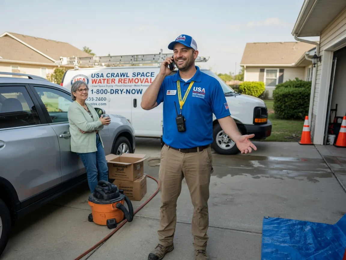 Crawl Space Water Removal Coleman, OK FAQs